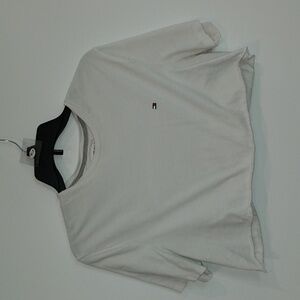 917 Tommy Hilfiger crop white T-shirt